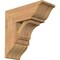 Ekena Millwork Imperial Traditional Smooth Bracket w/ Offset Brace, Western Red Cedar, 7 1/2"W x 18"D x 18"H BKT0806X18X18IMP01SWR - alternate 1